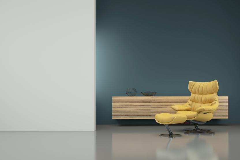 Hängeboard individuell gestalten Hängeboard vor türkiser Wand